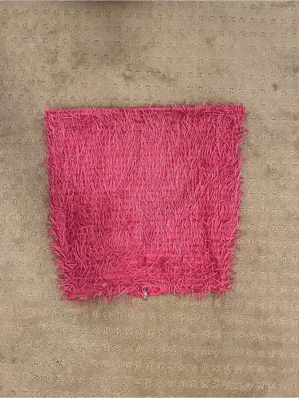 Women’s Altar’d State Fuschia Fringe Skirt-Size XS